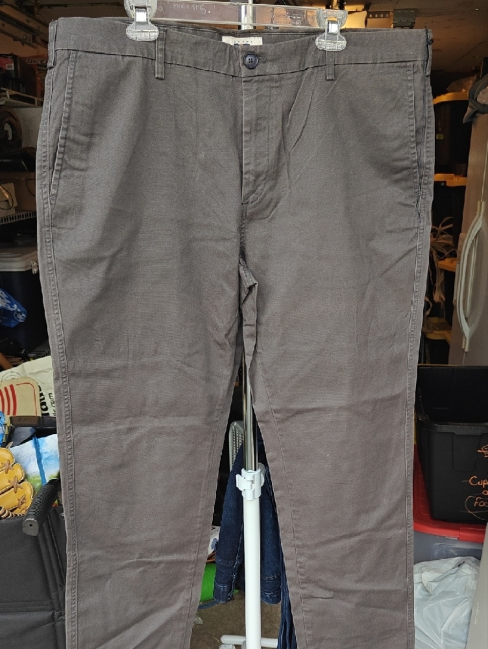 NWT Joseph Abboud Men's Stretch Khakis Chinos - Brown - Picture 5 of 5